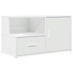 Corner Cabinet White 200x40x45 cm Engineered Wood 3307828