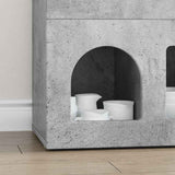 Sideboard Concrete Grey 80.5 x 35 x 59 cm Engineered Wood 891327