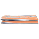Awning Replacement Fabric Blue and Orange 1000 x 160 cm 42000823