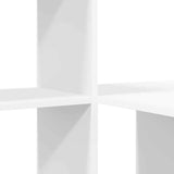 Desk with Shelf White 131.5 x 50 x 106.5 cm Engineered Wood 869298