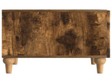 Coffee Table Smoked Oak 49 x 50 x 40 cm Engineered Wood 894280