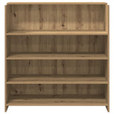 Reception Desk Artisan Oak 100x50x103.5 cm Engineered Wood 3324168