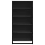 Bookcase Black 80.5x35x170.5 cm Engineered Wood 3300855