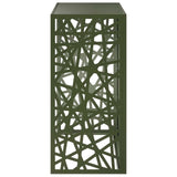 Air Conditioner Cover Olive Green 110 x 50 x 105 cm Steel 8014174