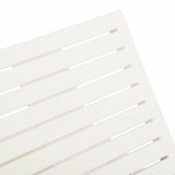 315826 Sun Lounger Plastic White