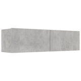 ZNTS TV Cabinet Concrete Grey 120x30x30 cm Engineered Wood 801494