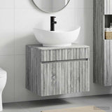 Bathroom Furniture Set Grey Sonoma Engineered Wood 3404316