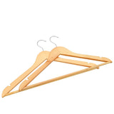 50 pcs Clothes Hanger Set Non-slip Hardwood 289912