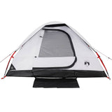 Camping Tent Dome 2-Person White Blackout Fabric Waterproof 94776