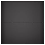 Garden Planter Black 100 x 100 x 30 cm Cold-rolled Steel 8005078