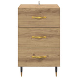 Bedside Cabinet Artisan Oak 40 x 40 x 66 cm Engineered Wood 882099