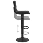 Bar Stools 2 pcs Black Velvet 333728