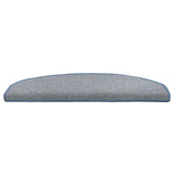 Self-adhesive Stair Mats 15 pcs Light Grey and Blue 42038650