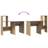 Desk Artisan Oak 131.5 x 50 x 106.5 cm Engineered Wood 869305