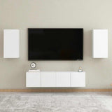 TV Cabinets 2 pcs White 30.5x30x60 cm Engineered Wood 803327
