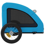 Pet Bike Trailer Blue Oxford Fabric and Iron 93953