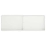 Retaining Wall 6 pcs 60 x 12 x 40 cm Steel White 3449164