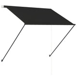 Retractable Awning with LED 200x150 cm Anthracite 145916
