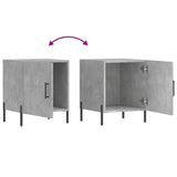 Bedside Cabinets 2 pcs Concrete Grey 40x40x50 cm Engineered Wood 827589