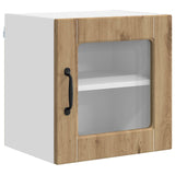 Wall Glass Cabinet PORTO Artisan Oak 40 x 31 x 40 cm 885203