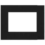 TV Cabinet Set 8 pcs Black oak 190.5 x 28.5 x 151 cm 3393232