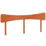 Bed Frame without Mattress Wax Brown 180x200 cm Super King Solid Wood Pine 3328225