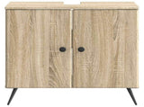 Bathroom Sink Cabinet BREDA Sonoma Oak 59.5 x 31.5x 59 cm 897447