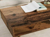 Coffee Table Old Wood 100 x 46 x 35 cm Engineered Wood 8000242