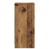Bedside Table Old Wood 40 x 30 x 467 cm Engineered Wood 888923