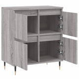 Sideboard Grey Sonoma 60x35x70 cm Engineered Wood 831210