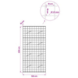 Gabion with 3.5 mm Wire and 10x10 cm Mesh 100x10x200 cm 3463052