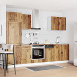 7 Piece Kitchen Cabinet Set Porto Old Wood Engineered Wood 3314789