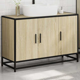 ZNTS Bathroom Sink Cabinet Sonoma Oak 90x33x60 cm Engineered Wood 849270