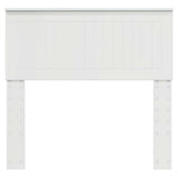 Headboard Gloss White Engineered wood 888467