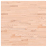 Table Top 70x70x1.5 cm Square Solid Wood Beech 355951