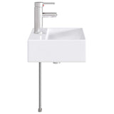 Bathroom Wash Basin Chrome 39 x 30.5 x 12.5 cm Metal 890220