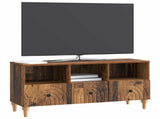 TV Cabinet Old Wood 102 x 34.5 x 50 cm Engineered Wood 894223