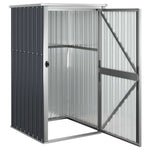 Garden Tool Shed Anthracite 88x89x161 cm Galvanised Steel 316207