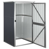 Garden Tool Shed Anthracite 88x89x161 cm Galvanised Steel 316207