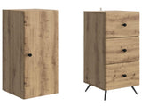 Cabinet Set 2 pcs Artisan Oak 34.5 x 34.5 x 90 cm 3416897