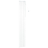 Venetian Blind White 40 x 250 cm 35 mm Solid Paulownia Wood 42015429
