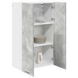 Hanging Cabinet Concrete Grey 60 x 31 x 100 cm Engineered Wood 884357