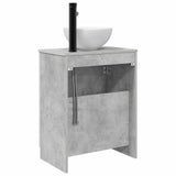 Bathroom Vanity with Sink Concrete Grey 54 x 35 x 83 cm 890117