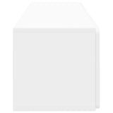 Wall-Mounted TV Cabinet High Gloss White 98 x 31 x 30 cm 898389