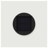 Solar LED Pathway Light 2 pcs White Cold Rolled Steel 879724