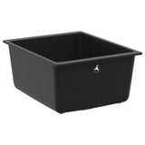 Sink Black 370 x 460 mm 80% Quartz and 20% Resin 42028416