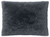 Cushion Cover 6 pcs HEERLEN Anthracite 80 x 80 cm PV Fleece 913740