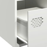 Sideboard White 35x39x73.5 cm Cold-rolled Steel 851357