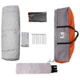 Instant Tent with Rainfly 3-Person Quick-Release 185T Polyester 42008401