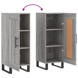 Sideboard Grey Sonoma 34.5x34x90 cm Engineered Wood 830474